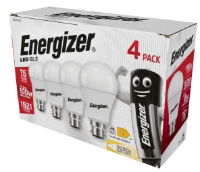 ENERGIZER LED GLS 1521LM B22 WARM WHITE BOX 4PK