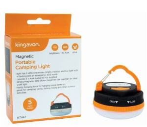 KINGAVON Magnetic Portable Camping Light