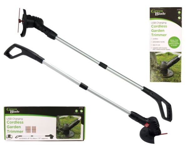 GREEN BLADE Cordless Garden Trimmer - USB Charge