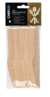 CHEF AID 24 Piece Birchwood Knives