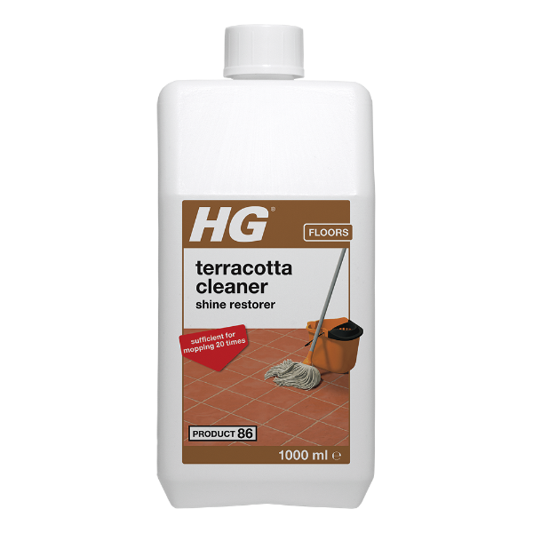 HG terracotta cleaner shine restorer (product 86) 1L