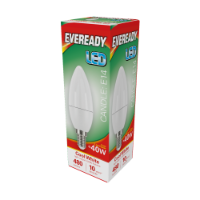 EVEREADY LED Candle 470lm Cool White E14 10,000Hrs