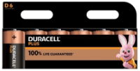 DURACELL Plus Power (D) 1300 B6   **CARD OF SIX**