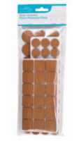ASHLEY 120pc Assorted Floor Protector Pack