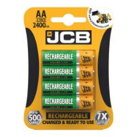 JCB Rechargeable AA 2400mAh