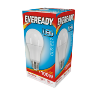 EVEREADY LED GLS 1521lm Cool White ES 10,000Hrs