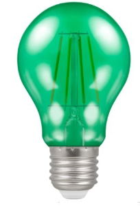 CROMPTON LED Filament Harlequin 4.5w ES GLS GREEN (13681)