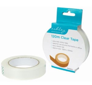 ASHLEY 120m Clear Tape