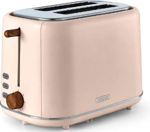 TOWER Scandi 2 Slice Toaster Pink