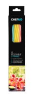 CHEF AID 12 Resuable Straws BPA Free