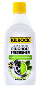 KILROCK 500ml Citrush Fresh Plug Hole Odour Neutraliser