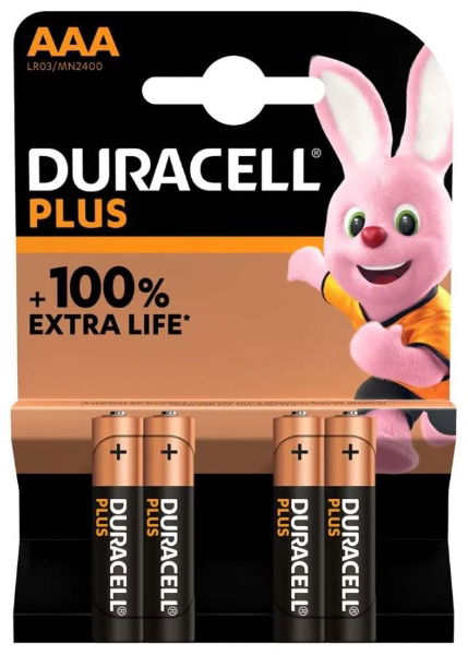 DURACELL (AAA) Plus Power 2400 B4