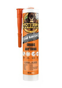 GORILLA 290ml White Heavy Duty Grab Adhesive Single