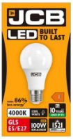 JCB LED A60 820lm OPAL BC Cool White BOX