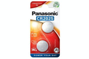 **2 PACK** PANASONIC 3v 165mah Lithium Coin **2 PACK**