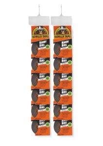 GORILLA 9m Handy Roll Clip Strip Display Of 12