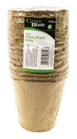 GREEN BLADE 15pc Fibre Plant Pots