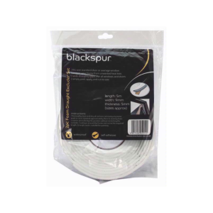 BLACKSPUR 2pc Foam Draft Excluder 5mm x 5m