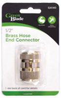 GREEN BLADE 1/2" Brass Hose End Connector