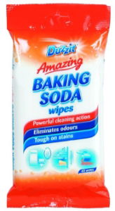 DUZZIT 40 Pack Baking Soda Wipes