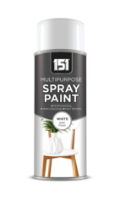 151 White Satin Spray Paint 400ml