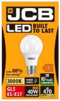 JCB A60 470lm Warm 6w E27 2700k