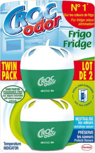 CROC ODOR 35g Twin Pack Fridge Deodorizer