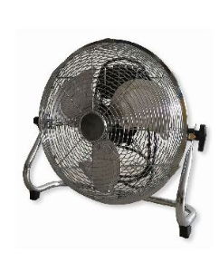 KINGAVON 12" High Power Metal Floor Fan
