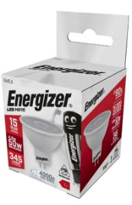 ENERGIZER LED GU5.3 345LM 36° cool WHITE BOX