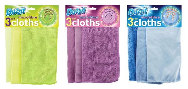 DUZZIT 3 Pack Microfibre Cloth