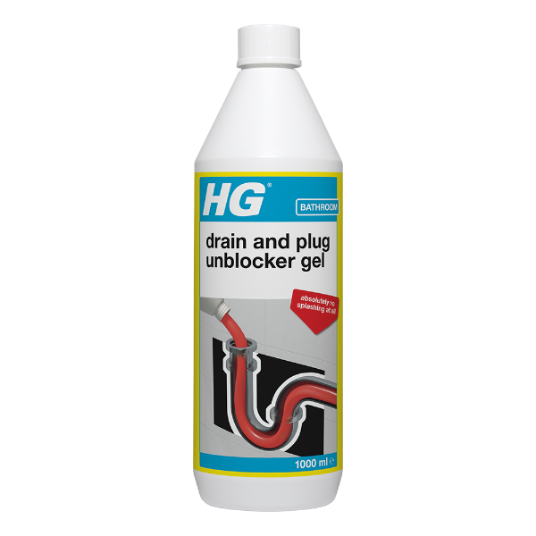 HG drain and plug unblocker gel 1L