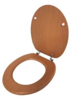 ASHLEY 18" Toilet Seat - Antique Pine