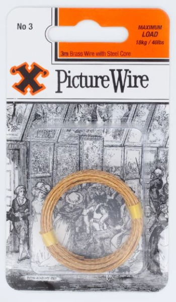 X No. 3 Picture Wire