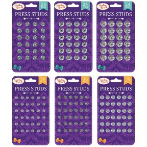 SEWING BOX Assorted Press Studs