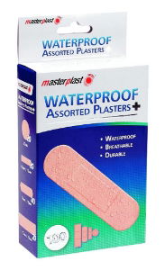 MASTERPLAST Asst W/proof Plasters 100pk