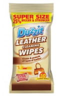 DUZZIT Leather Cleaning Wipes 50pk