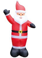 XMAS HAUS Inflatable Santa with LEDs 170cm