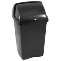 ADDIS 24L Roll Top Bin Black - Base & Lid (505600/505601)