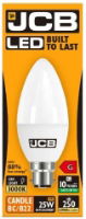 JCB LED CANDLE 250lm OPAL B22 2700k BOX