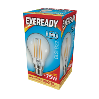 EVEREADY LED 1050lm Clear GLS B22 Filament