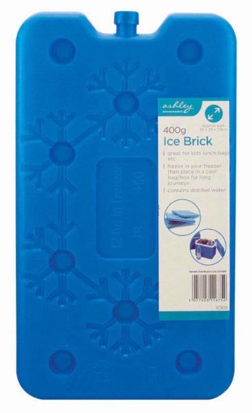 ASHLEY 400g Ice Brick 14 x 25 x 1.5cm