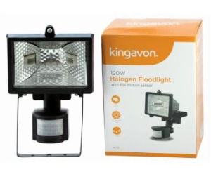 KINGAVON 120w PIR Halogen Floodlight