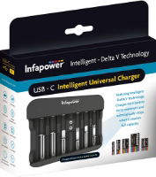 INFAPOWER Intelligent Delta V Technology Universal Charger