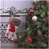 XMAS HAUS Gonk Christmas Stocking White