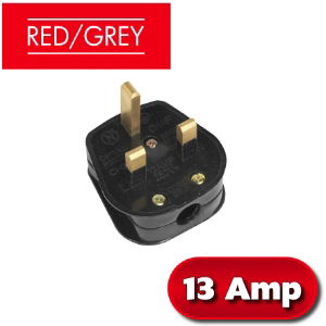 13A Plug (Black)