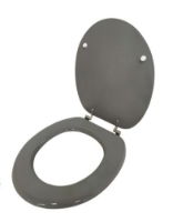 ASHLEY 18" Toilet Seat - Grey