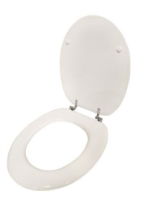 ASHLEY 18" Toilet Seat - White