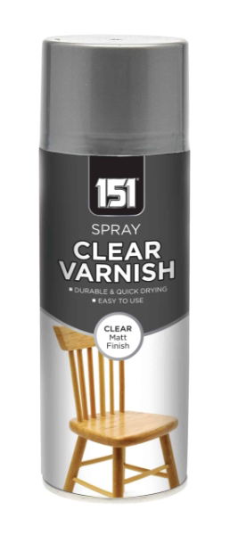 151 Clear Matt Varnish Spray Paint