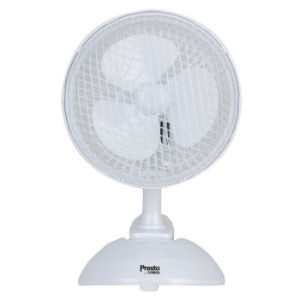 TOWER PRESTO White 6 Inch 2-in-1 Clip/Desk Fan 2 Speed