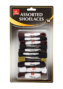 JUMP 8 Pack Assorted Shoe Laces